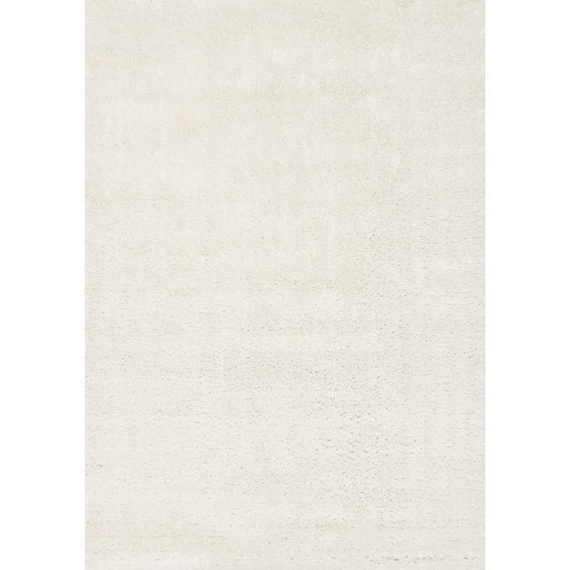 HomeRoots Solid Color Modern Rectangle Area Rug - 4' X 6'