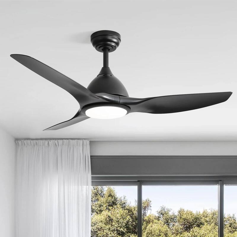 Sofucor High CFM Quiet DC Motor Modern Ceiling Fan with Light and Remote Control