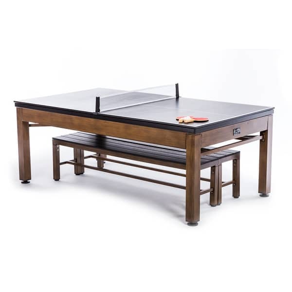 Spencer Marston Tucson Outdoor Slate Pool Table 3-in-1 Includes White ...