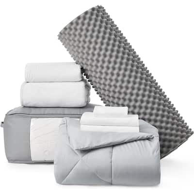 Twin XL College Bedding Package - Basic Dorm Necessities
