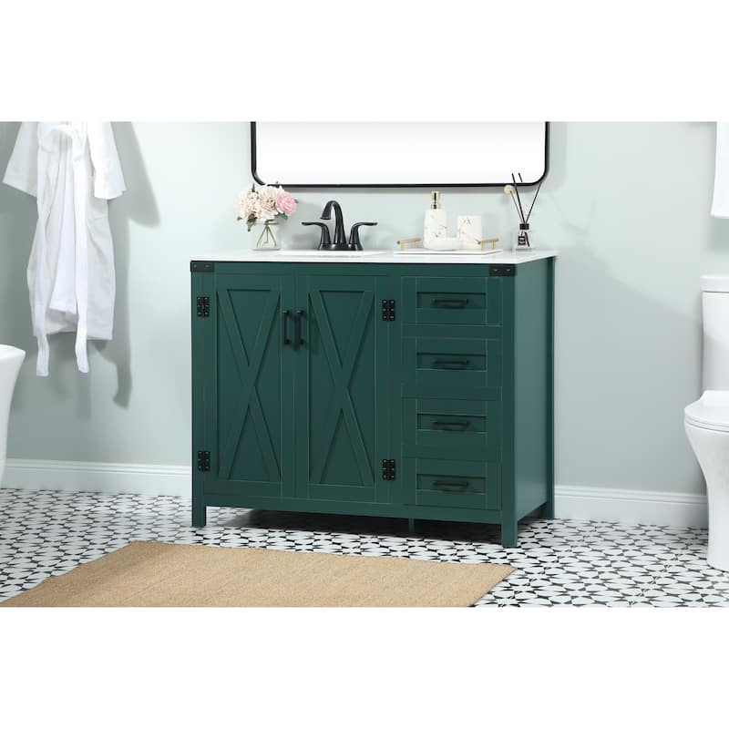 Vine 42 - 48 Inch Single Bathroom Vanity