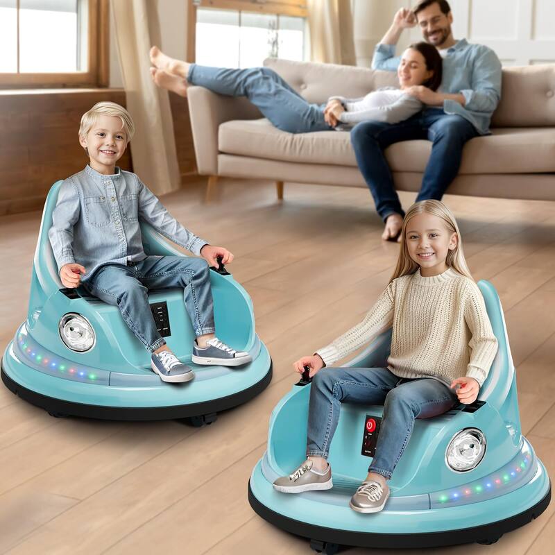 12V Bumper Car Ride On Toys for Kids & Toddlers with Remote Control