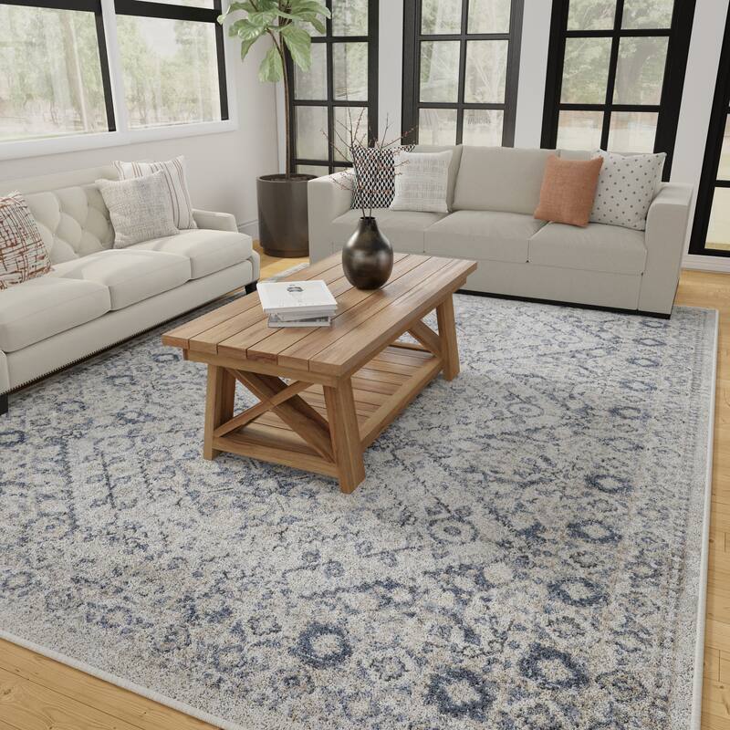 Loomaknoti Kehleigh Avnorie Cream Area Rug
