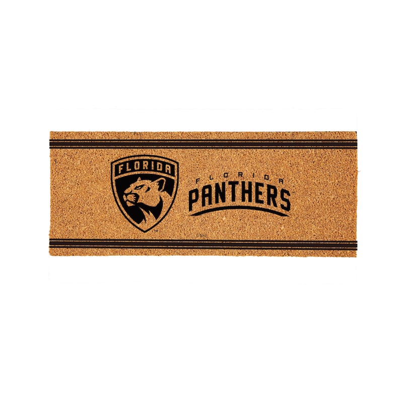 Florida Panthers Monochrome Indoor/Outdoor Coir Door Mat