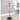 Modern Freestanding Valet Stand, Rack with Hanger, Tie Holder & Tray, Space-Saving Organizer for Bedroom - 18"L x 11"W x 44"H