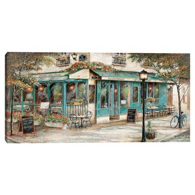 Rue du Jardin Canvas Art Print