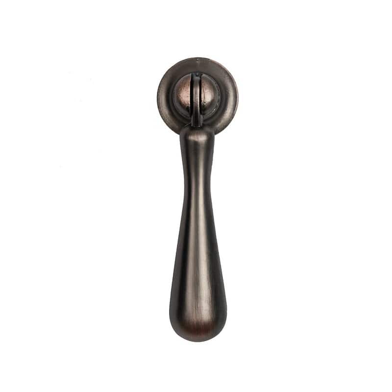 Utopia Alley Danbury Cabinet Ring Pull Knob - Vintage Cabinet Oil Rubbed Bronze Hardware with Hand, 2.7"