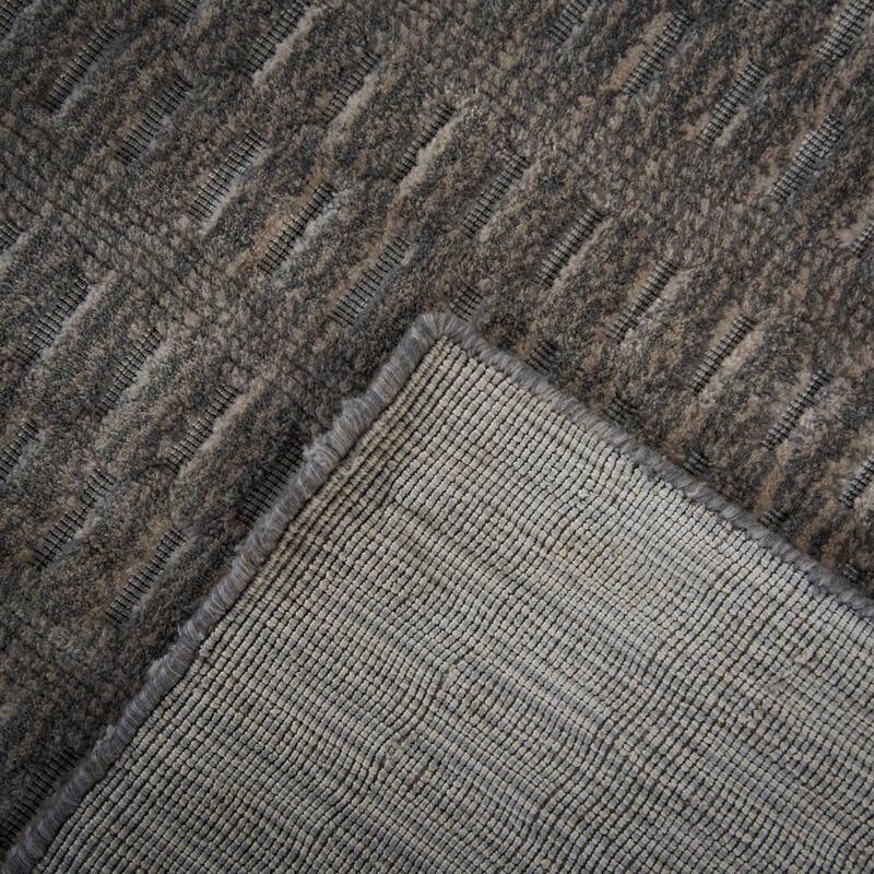 Alora Decor Pure Hand Loomed High/Low Geometric Rug