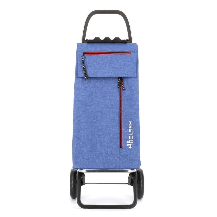 Shopping Trolley Rolser Wallaby Tweed 2 Wheel Foldable - 16.14 in.W x 12.6 in.D x 41.14 in.H