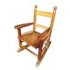 preview thumbnail 2 of 32, Children's rocking oak chair Indoor or Outdoor