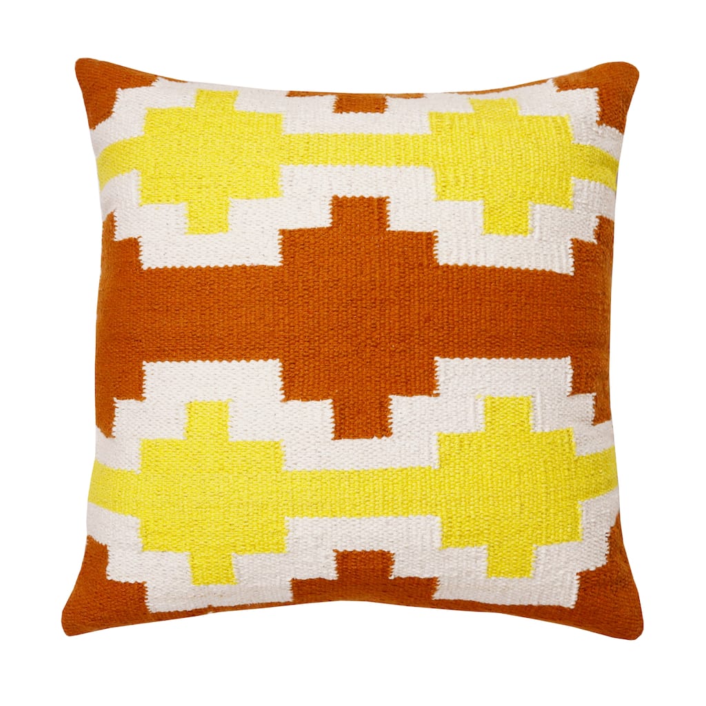 Sevita Southwestern Lattice Throw Pillow