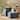 HULALA HOME Sophie Modern Oversized Slipcovered Armchair and Ottoman with Lockable Rear Wheels