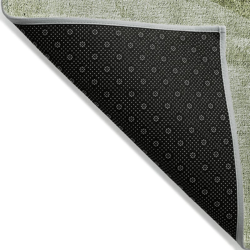 HomeRoots Geometric Transitional Rectangle Outdoor Rug