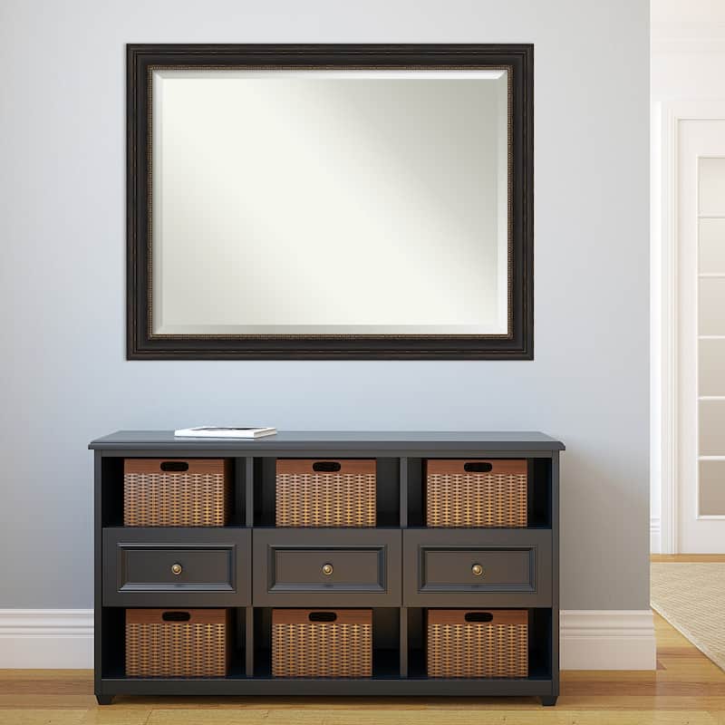 Beveled Wall Mirror - Accent Bronze Frame - Accent Bronze