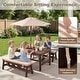preview thumbnail 9 of 8, Gymax Kids Picnic Table Outdoor Wooden Table & Bench Set with