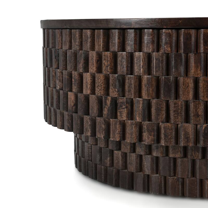 Classic Home Norwood 40" Round Coffee Table
