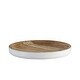 preview thumbnail 1 of 3, Mango Wood Round Platters Set Of 2