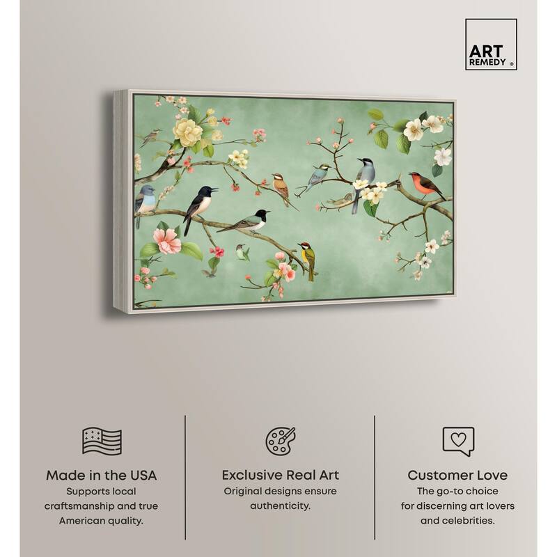 Restful View Canvas by Art Remedy