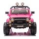 preview thumbnail 72 of 78, 24V Electric Kids Ride-On Vehicle, Parent-Controlled Car with Adjustable Speeds, Pull Rod, Storage & LED Lights