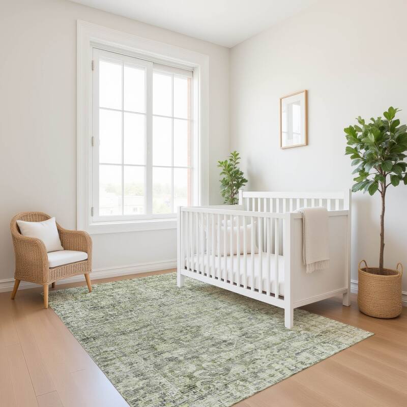 Premium Washable Super Soft Vintage Traditional Mayfield Rug