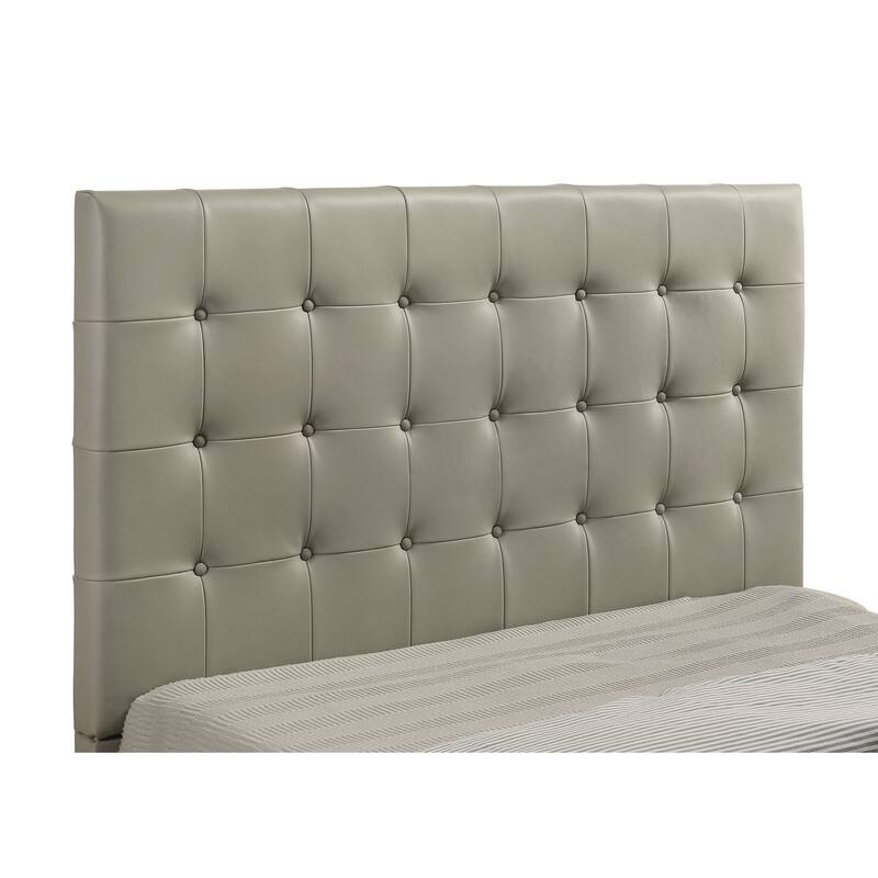 Medley Genuine Leather Platform Bed