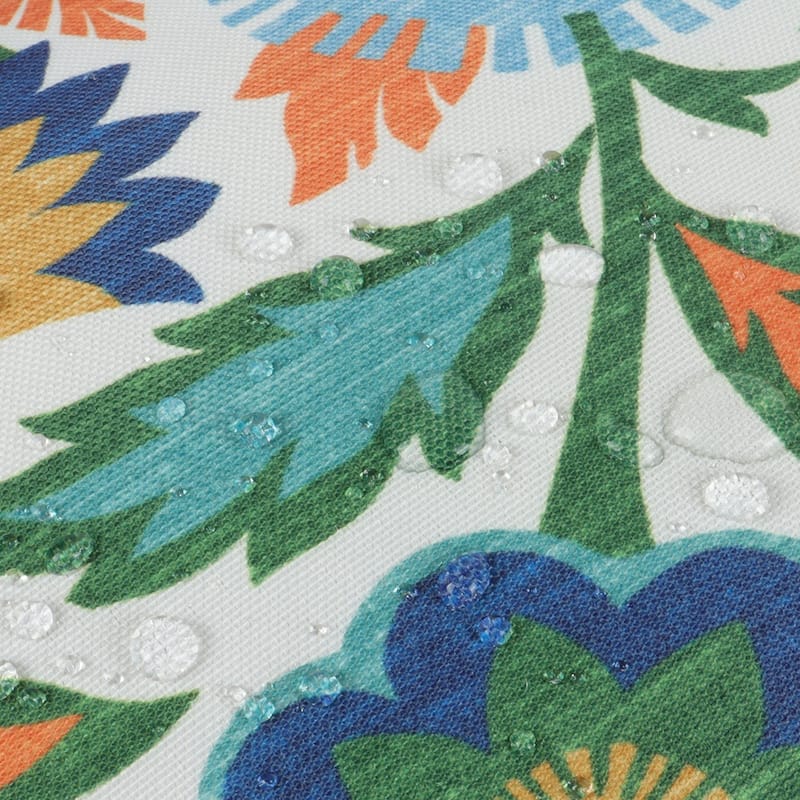 2 Pack Throw Pillows, Waterproof & Fade-Resistant Patio Cushions- Soft & Comfortable Decorative Pillow Covers (18x18")