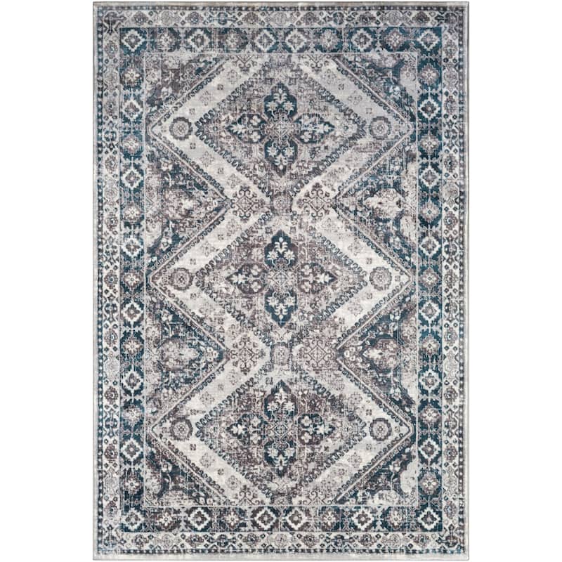 Livabliss Arundell Bohemian Medallion Area Rug