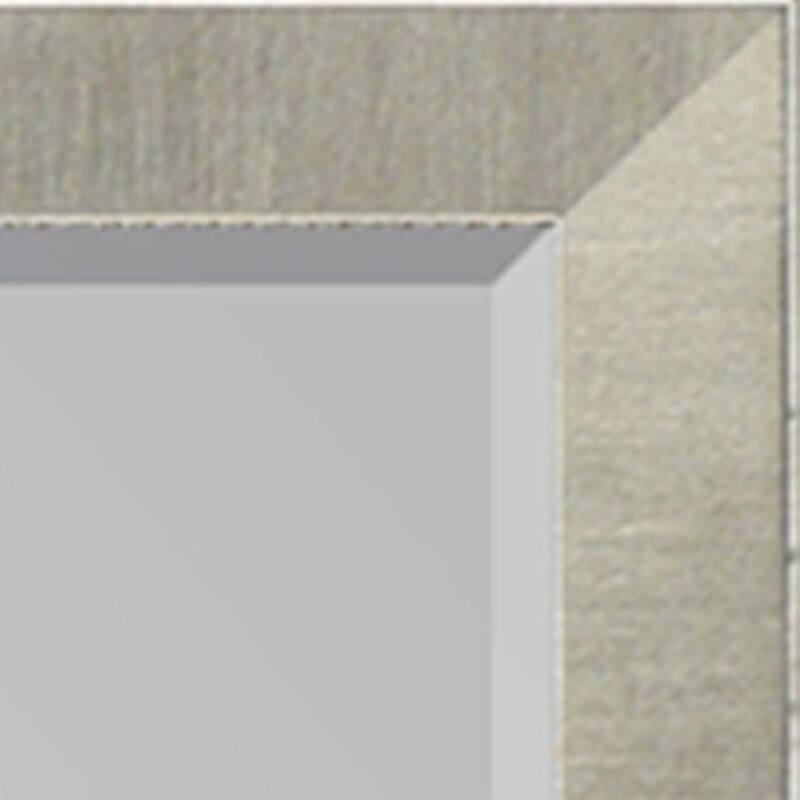 HomeRoots 31" Gold Accent Mirror - 25.00 in. x 31.00 in. x 2.00 in.