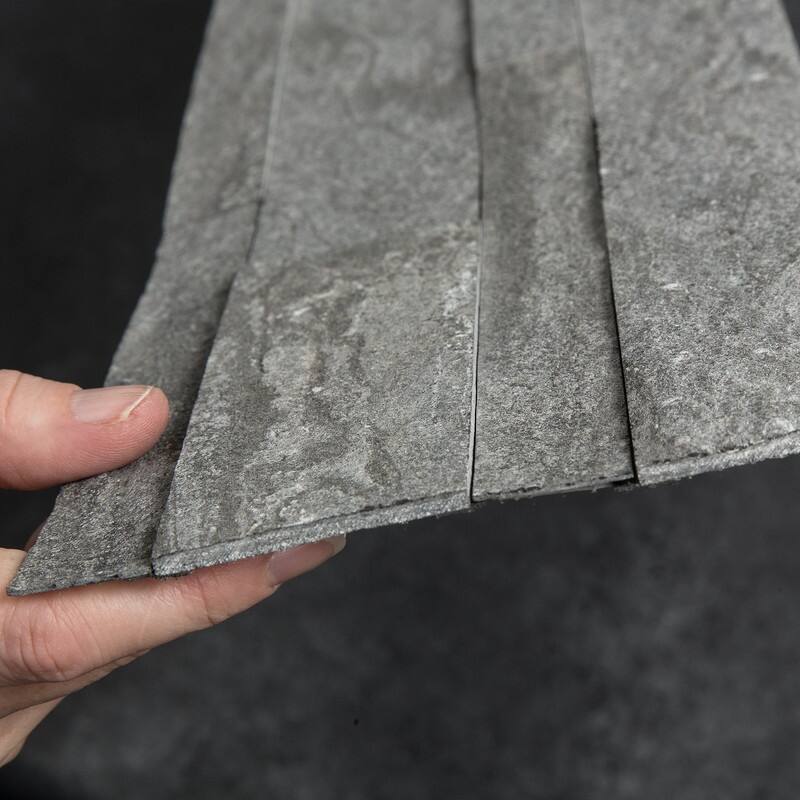 Aspect Peel and Stick Raised Stone Overlay Kitchen Backsplash Panel