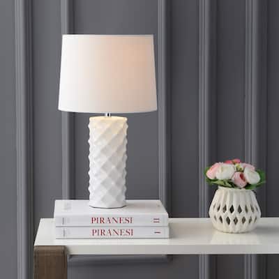 SAFAVIEH Lighting 19-inch Belford LED Table Lamp - 11"x11"x18.5"
