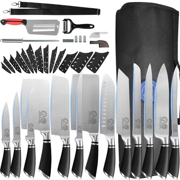 Knives Authentic Since 1986,Chef Knife Professional Set with Bag