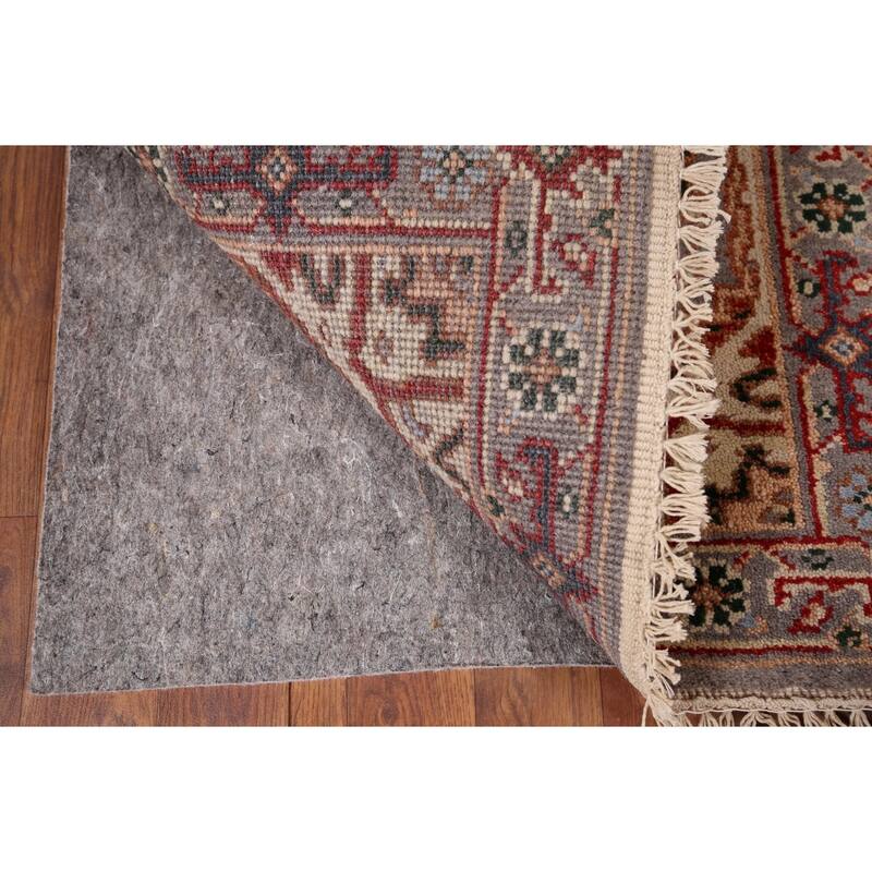 Gray Heriz Serapi Indian Accent Rug Handmade Oriental Wool Carpet - 2'0" x 3'0"
