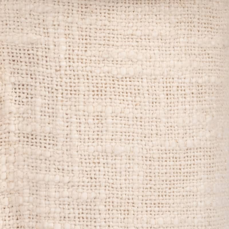 Sagebrook Home Neutral Textured Natural 24" Omix Fabric Lamp With Wood, Ivory, Cylinder - 13" x 13" x 24"