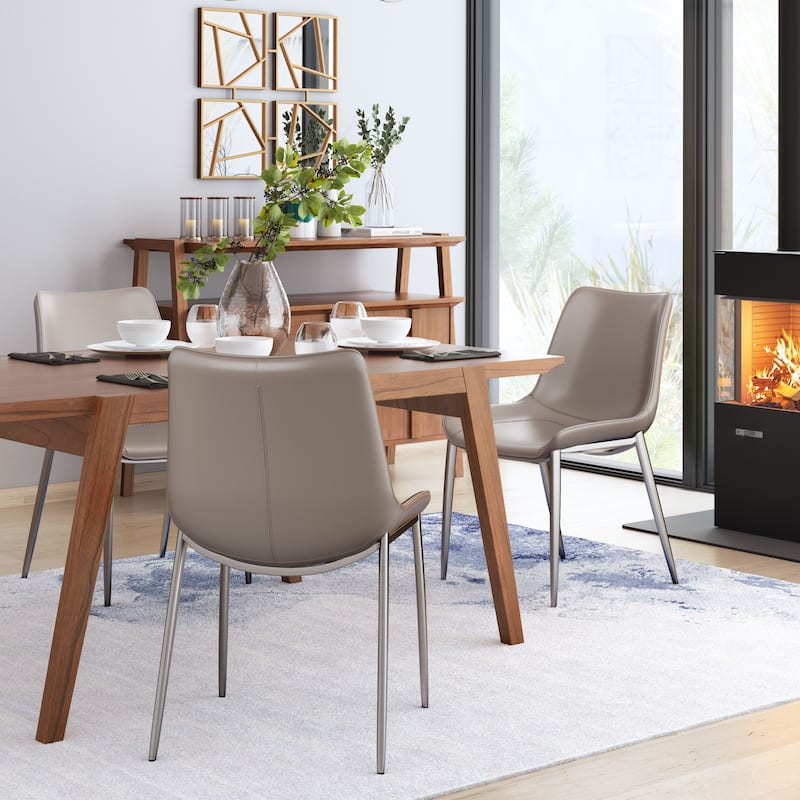 Magnus Dining Chair (Set of 2) - Product (in) : 21.3" W x 23.6" D x 35.4" H