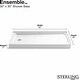 preview thumbnail 8 of 8, Sterling 72171110 Ensemble 60" x 30" x 5" Vikrell Shower Pan with