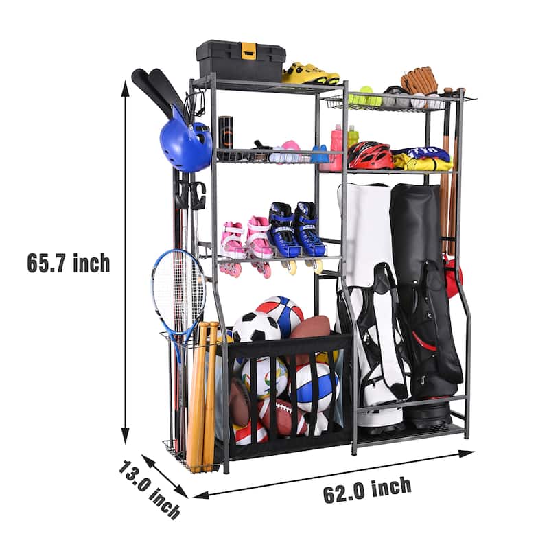 Sports Equipment, Garage Rack, Golf Storage, Garage Organizer