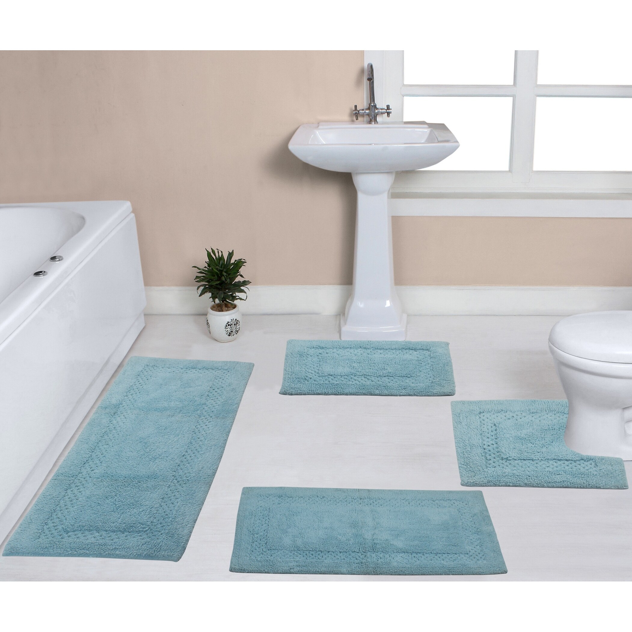 Nordic Cotton Bath Mat Water Absorbent Bathroom Carpet Rugs Jacquard Hotel  Shower Room Feet Towel Toilet SPA Bath Tub Floor Mats - AliExpress