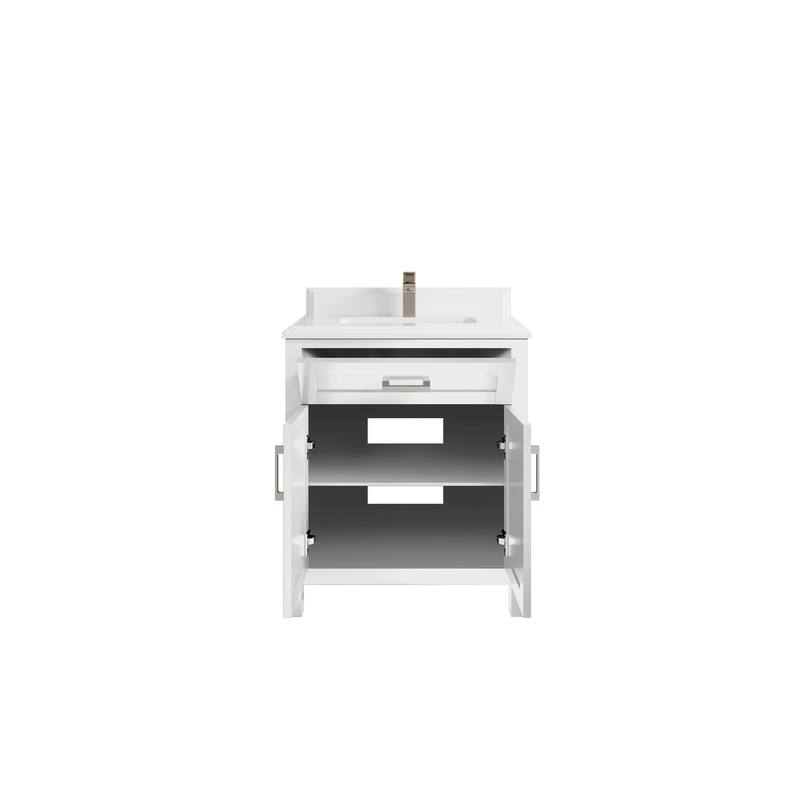 Willow Collections 30 in. W x 22 in. D Cambridge Single Sink Bathroom Vanity with Countertop