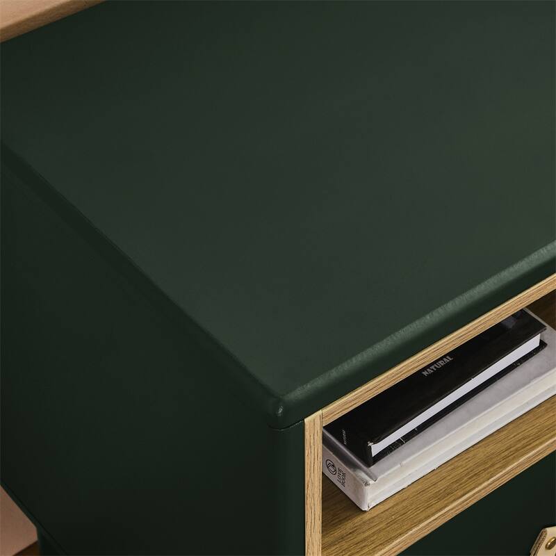 Modern Woode Bedside Table with Drawer and Legs