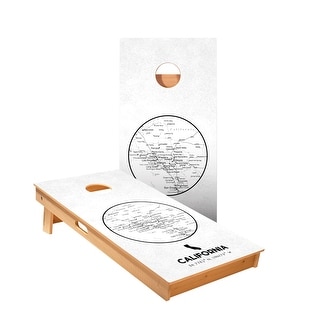 California State Map Cornhole Boards