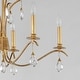 preview thumbnail 2 of 3, Maxim 12745 Eden 5 Light 32" Wide Crystal Candle Style Chandelier