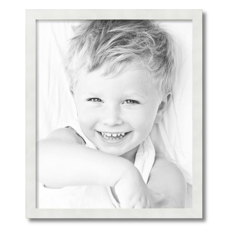 ArtToFrames Metro Modern 20x24 Inch Picture Frame, 1.25 Inch MDF Poster Frame Available in Multiple Colors (FRBW26-20x24)