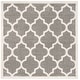 preview thumbnail 73 of 127, SAFAVIEH Amherst Erma Modern Rug 5' Square - Dark Grey/Beige - Square