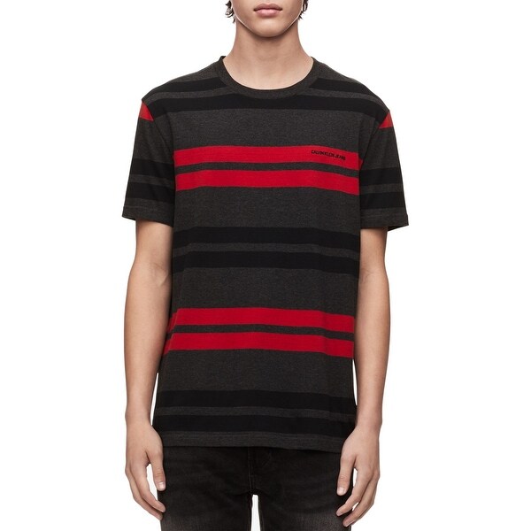 red shirt with jeans mens