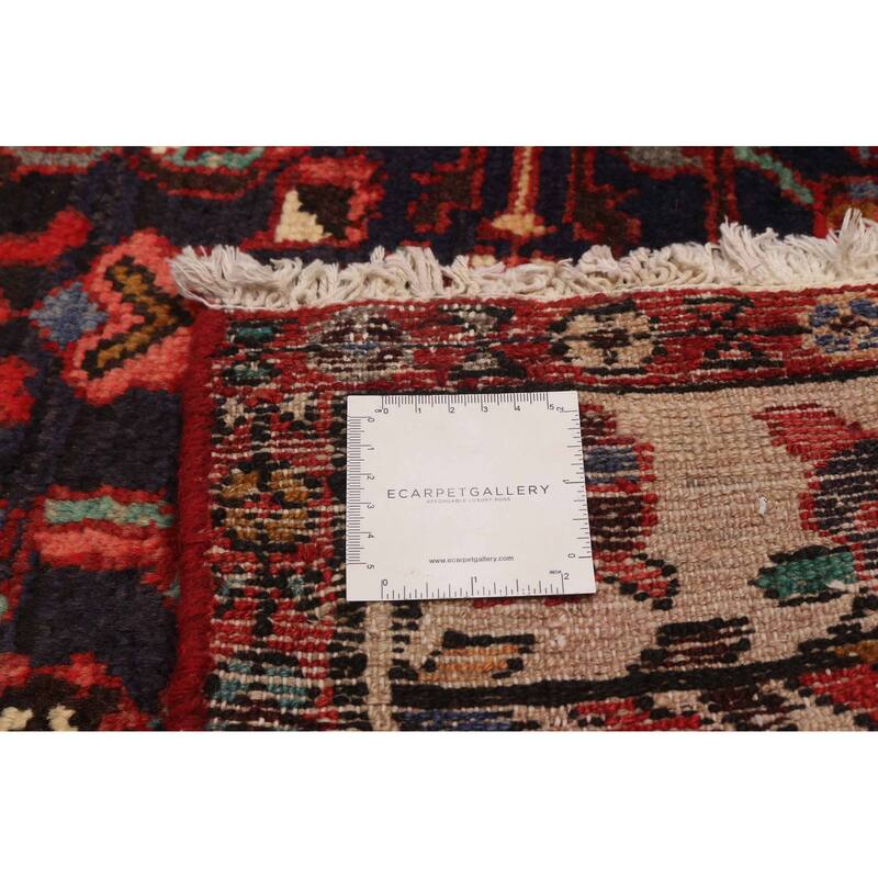 ECARPETGALLERY Hand-knotted Andelz Navy Wool Rug - 5'1 x 11'9