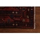 preview thumbnail 14 of 18, Vintage Geometric Hamedan Persian Runner Rug Hand-knotted Wool Carpet - 3'4" x 10'10"