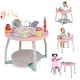 preview thumbnail 8 of 6, 5 in 1 Baby Activity Center Play Center Jumpers & Bouncers for Babies Pink