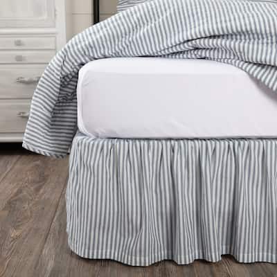 Sawyer Mill Ticking Stripe Bed Skirt