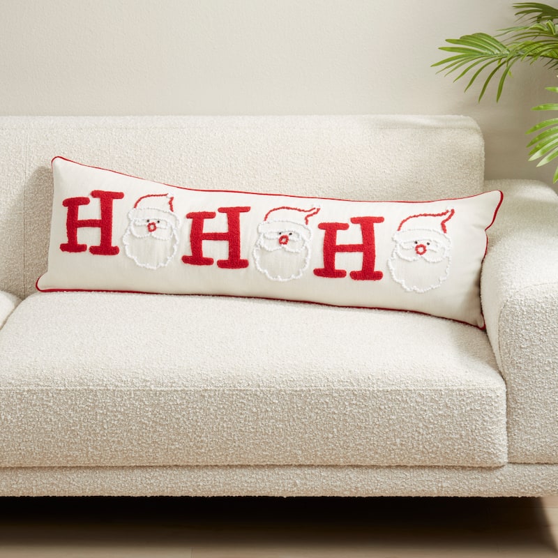 Ho Ho Ho Santa Throw Pillow