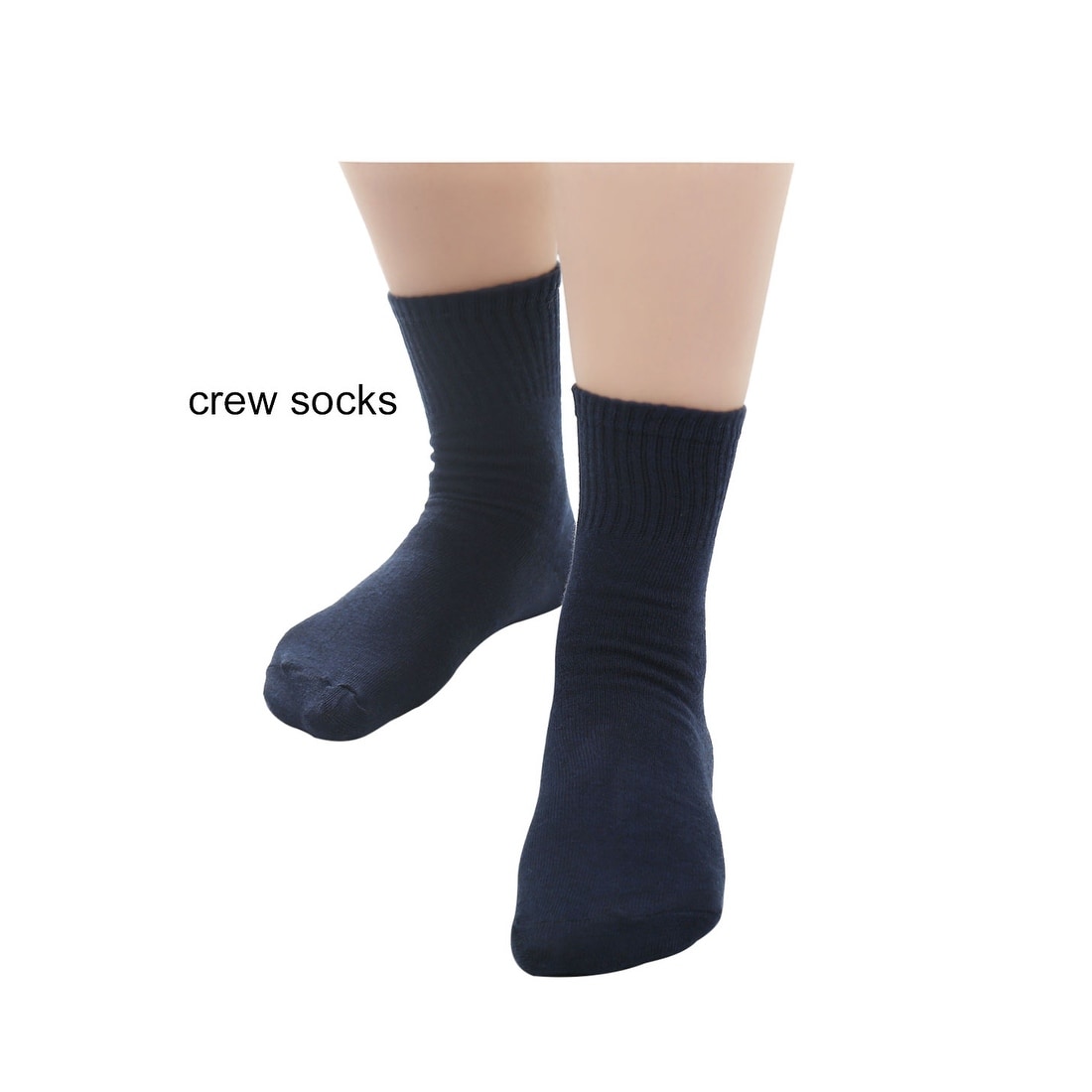 School Uniform Colors Boys 3 Pack Cotton Crew Dress Socks